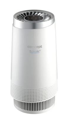 Concept Perfect Air Smart CA1010 Purificateur d'air à trois niveaux de filtre à air HEPA 13 Filtre à charbon Ioniseur d'air 130 m³/h Convient pour des pièces jusqu'à 20 m²