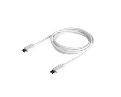 Watio Wave Câble USB C vers USB-C, pd, 240 W, 1,5 m, blanc, idéal pour une charge rapide et un transfert de données efficace. *