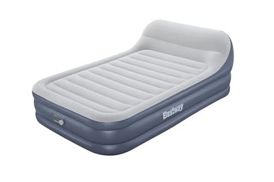 Bestway TriTech SleekFlow Luchtbed met hoofdeinde en geïntegreerde luchtpomp, Double XL/Hi, 226 x 152 x 84 cm