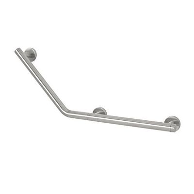 Tiger Boston Comfort & Safety Asidero de baño izquierdo 135º Acero inoxidable cepillado