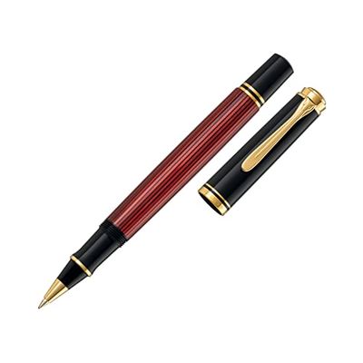 Pelikan Balpen Luxe Souverän R400 – zwart/blue-p R400 zwart/rood