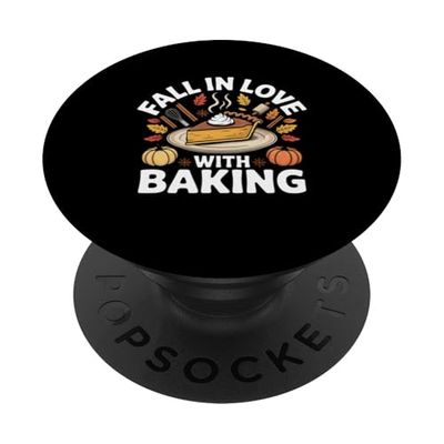 Enamórate de Baking Autumn Baker PopSockets PopGrip Adhesivo