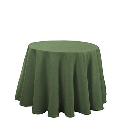 Martina Home Alta, saia para mesa de maca, verde, redonda 100 Ø