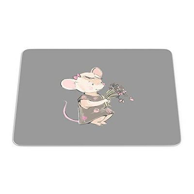 Bonamaison, Rectangle Pop Art Digital Printed Mouse Pad, Non-Slip Base, for Office and Home, Size: 22 x 18 cm