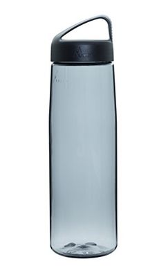 Laken unisex - volwassen tritan met klassieke sluiting (brede opening) 0,75 l Tritan -fles, grijze kleur, maat 0,75, 7,3 x 7,3 x 25 centimeter