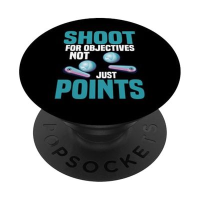 Pinball Amante Flipping Ball Objetivos Entusiasta Pinball PopSockets PopGrip Adhesivo