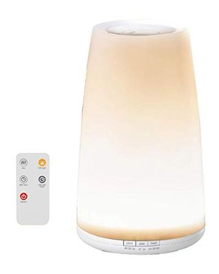 EASTWAY EAS-DS20U-ZA - Humidificateur à Ultrasons - Puissance 28 Watts - Capacité 1800 ml - 3 Réglages du niveaux - Avec Télécommande - Effet Lumière Relaxant