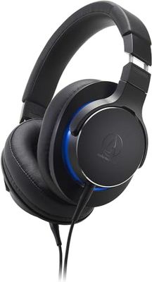 Audio-Technica MSR7b High-Resolution Portable Headphones Black