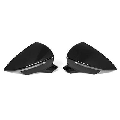 Seat 6F0072530041 - Capas para espelhos retrovisores exteriores, originais, cor preta