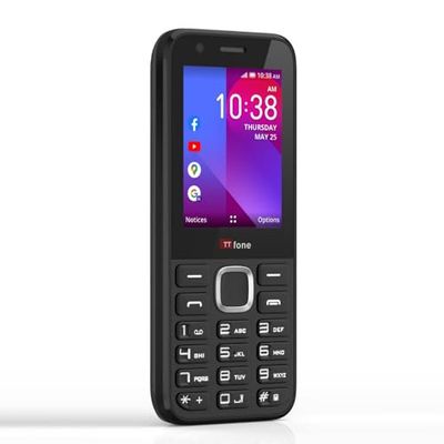 TTfone TT240 Simple Makkelijk te gebruiken Whatsapp mobiele telefoon - 3G KaiOS