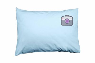 Bona Basics, Fodera decorativa per Cuscino Decorazione Domestica per Divano Caffetteria, Dimensioni: 50x35 cm, Colore: Azzurro