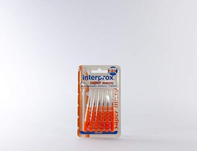 Dentaid INTERPROX SUPER MICRO 6 U, zwart, standaard