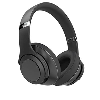Hama "Passion Turn Casque Bluetooth® sans Fil USB C - Fonction Enceinte, Egaliseur Intégré, Microphone Intégré, 25H d'Autonomie - Noir