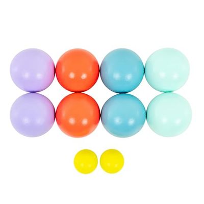 TP Toys Madera con certificación FSC, Juego de jardín para niños de Edades 3 + diversión 2 – 4 + Jugadores Classic Lawn Boules Set para Interior o Exterior, Color (119)