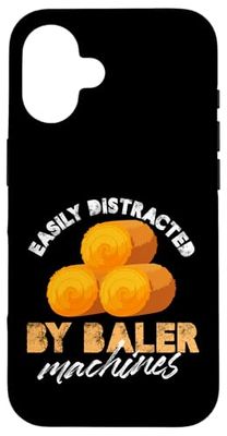 fácilmente distraído por máquinas empacadoras Diseño Carcasa para iPhone 16