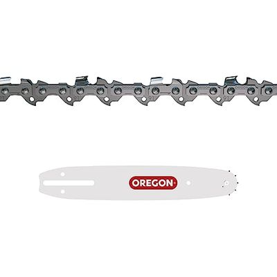 Oregon Chaîne et Guide pour Tronçonneuse sur perche - Chaîne 3/8" Low Profile, 0.50 pouces (1.3mm), 40 maillons avec Guide A041 de 25cm, compatible avec Ryobi, Bosch, Dolmar, Husqvarna, et autres