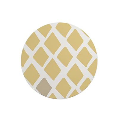 Questo Casa, Round Digital Printed Mouse Pad, Non-Slip Base, for Office and Home, Diameter:22cm