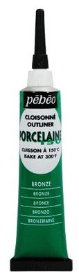 Pebeo 20ml Porcelaine 150 China Paint Cloisonne 20ml - Bronze Green,Bronze Green, 036-005