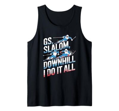 GS Slalom Downhill I Do It All Sci Alpino Canotta