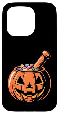 Pharmacist Halloween Pumpkin Case for iPhone 15 Pro