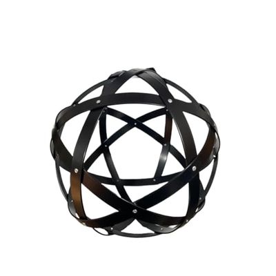 Pentasfera (genesa 6 cerchi), Purificatore energia, 32 cm diametro, Nero