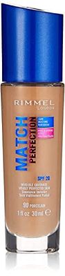 Rimmel London Match Perfection base de maquilhagem 90 Porcelain 30 ml