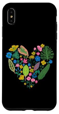 Gardening Heart Potted Plant Case for iPhone XS Max
