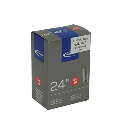 Schwalbe SV10 Chambre à air 24x1.50-2.5 Valve Presta Noir