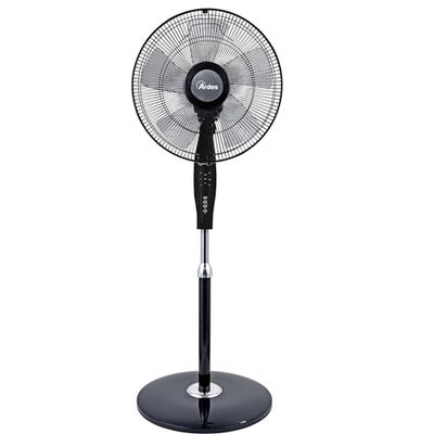 ARDES | AR5S40PBR staande ventilator met afstandsbediening en timer, stil en krachtig, 5 vleugels 40 cm, oscillerend met hoogte en verstelbare helling, Ardes 3 snelheden, model