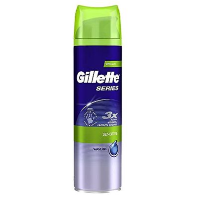 Gillette Żel do Golenia, Czarny, 200 ml