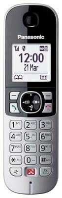 Panasonic KX-TGA685 Supletorio de Teléfono Fijo Inalámbrico Digital (Bloqueo de Llamadas Automáticas, Manos Libres, Modo No Molestar, Distintos Tonos de Llamada, Agenda, Monitor de Bebes)- Negro