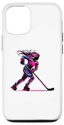 Custodia per iPhone 13 Hockey Player Ice Hockey Field Hockey