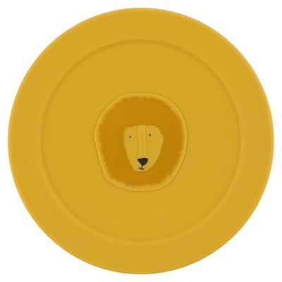 Trixie Mr. Lion-Snackcontainer van silicone, zachte, duurzame en lekvrije snackbeker, gemakkelijk schoon te maken en perfect voor onderweg, veilig en milieuvriendelijk