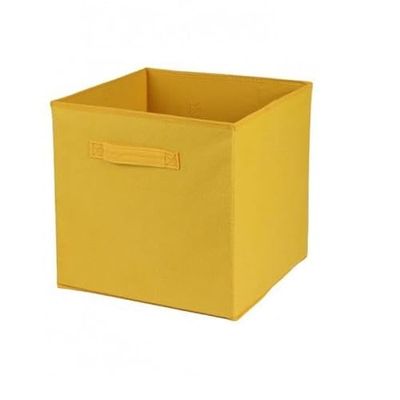 Urban living Le KUBE CUBE VELOURS COTELE HONEY 31 x 31 cm