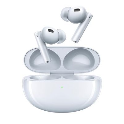 realme Cuffie wireless Buds Air 6 Pro, Hi-Fi Quality Dual Drivers, 50dB Smart Active Noise Cancellation, 360° Spatial Audio Effect, Up to 40 Hours of Playback, Silver Blue