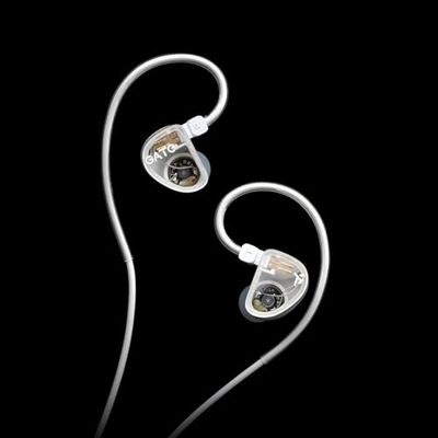 TRUTHEAR Gate In-ear Monitor w/Mic | Wit | In-Ear Wired Monitor Hoofdtelefoon voor Podium, Studio of Audiofiel (Microfoonversie)