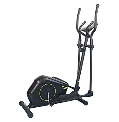 TechFit Cross Trainer, Cyclette Ellittica per la casa, la perdita di peso Macchina per Cardio ed Esercizi di Fitness, Dispositivo di Resistenza Magnetica adatta per spazi interni