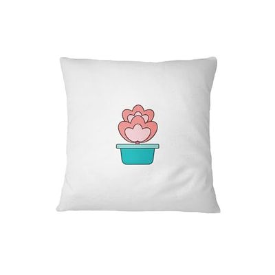 Bona Basics, Fodera decorativa per cuscino, decorazione per la casa, per divano, caffetteria, Dimensioni: 45X45 cm, Colore: Bianco