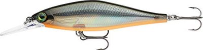 Rapala Shadow Rap Shad Deep Lure with Two No. 6 Hooks, 1.5-1.8 m Swimming Depth, 9 cm Size, Halloween