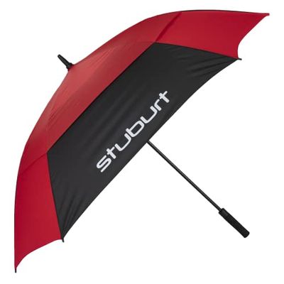 Stuburt SBUMB1260 DUBBLA KANOPY UMBRELLA - RÖD - 168 cm