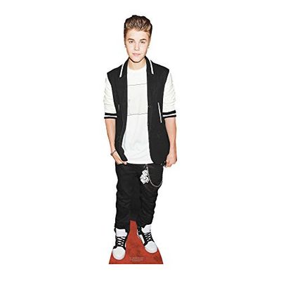STAR CUTOUTS Justin Bieber 171cm LIFESIZE Cardboard CUTOUTOUTSTANDEE