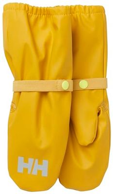 Helly Hansen Unisex Bambini Kids Bergen Fleece Pu Mittens, Giallo, 3