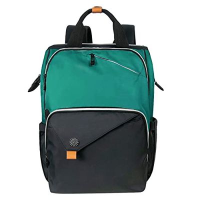 Hap Tim Mochila para computadora portátil para mujer, mochila de viaje para mujer, bolsa de trabajo, bolsa de enfermera, mochila para escuela, mochila de transporte para mujeres (7651-MB)