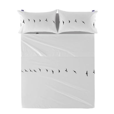 HappyFriday Top Sheet Blanc Trip Multicolor 260 x 270 cm