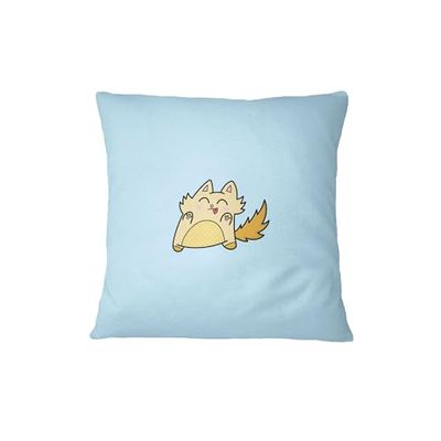 Bona Basics, Federa decorativa per cuscino, decorazione per la casa, per divano, caffetteria, dimensioni: 45 x 45 cm, colore: blu chiaro
