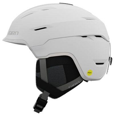 Giro Tenaya Casque de Ski pour Hommes, Blanc Mat, M