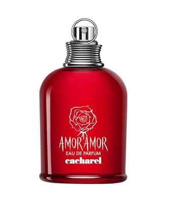 CACHAREL Amor Amor, Eau de Parfum Femme, Floral & Chypré, Accord de Poire, Accord de Rose & Musc Blanc, Tenue Longue Durée, Spray Vaporisateur, 100 ml