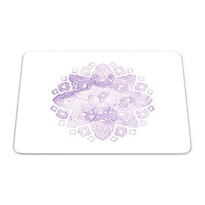 Bonamaison, Tappetino per mouse rettangolare, con stampa digitale, antiscivolo, per ufficio e casa, dimensioni: 22 x 18 cm