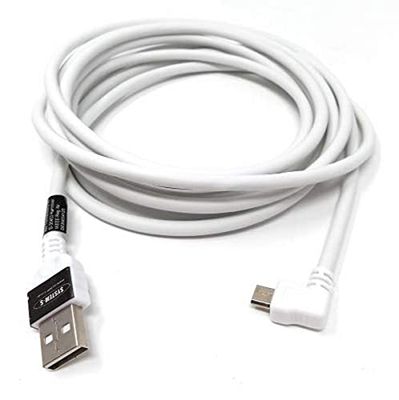 System-S Kabel micro USB 300 cm lewy kątowy