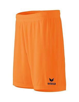 Erima Short Rio 2.0 - non slippé - SHORT - Mixte enfant, Orange Fluo, FR : XXS (Taille Fabricant : 128)